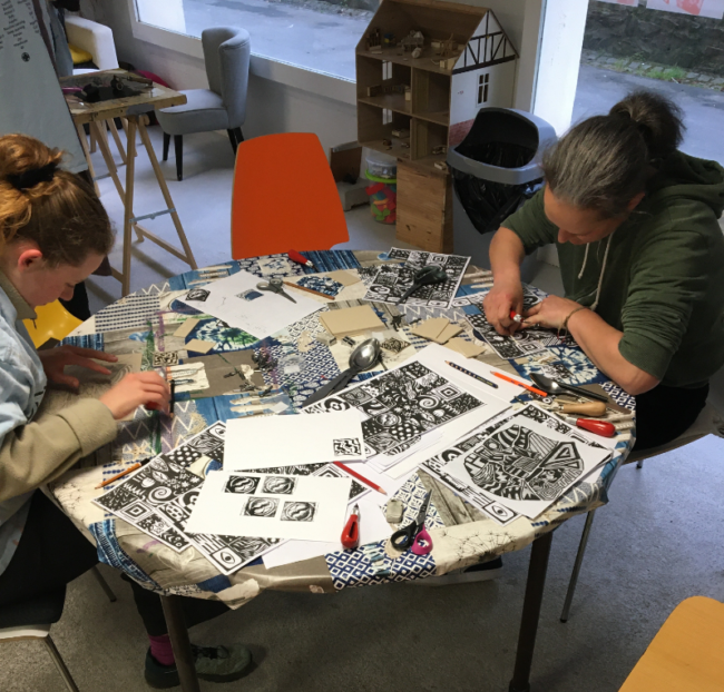 Linogravure